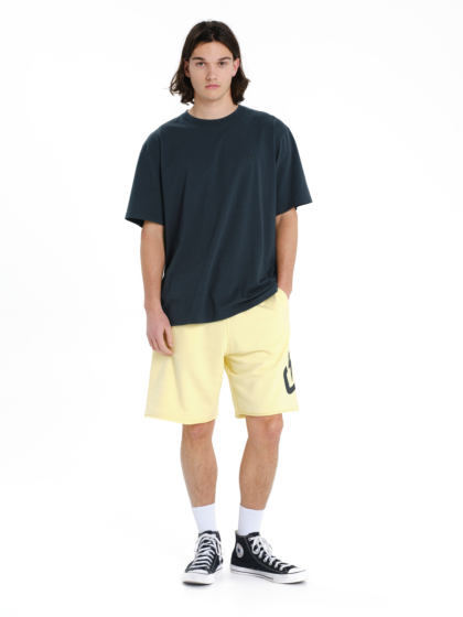 EMERSON ΑΝΔΡΙΚΟ ΜΟΝΟΧΡΩΜΟ ΚΟΝΤΟΜΑΝΙΚΟ T-SHIRT