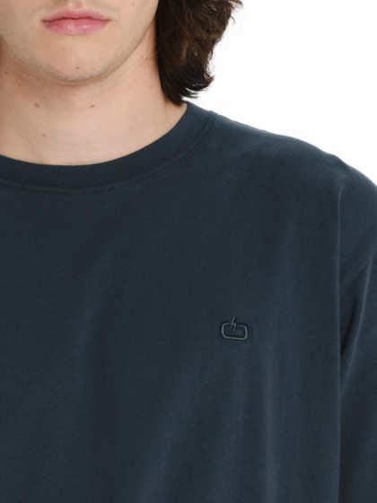 EMERSON ΑΝΔΡΙΚΟ ΜΟΝΟΧΡΩΜΟ ΚΟΝΤΟΜΑΝΙΚΟ T-SHIRT