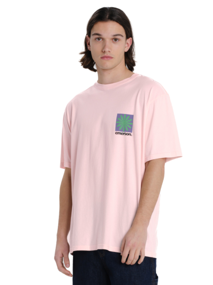 EMERSON CONSCIOUS STATE OF MIND ΑΝΔΡΙΚΟ ΚΟΝΤΟΜΑΝΙΚΟ T-SHIRT