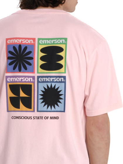 EMERSON CONSCIOUS STATE OF MIND ΑΝΔΡΙΚΟ ΚΟΝΤΟΜΑΝΙΚΟ T-SHIRT
