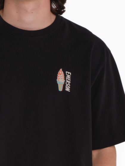 EMERSON ICE-CREAM ΑΝΔΡΙΚΟ ΚΟΝΤΟΜΑΝΙΚΟ T-SHIRT