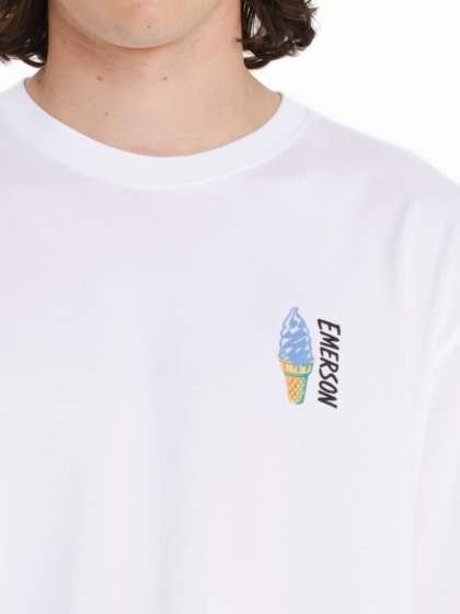 EMERSON ICE-CREAM ΑΝΔΡΙΚΟ ΚΟΝΤΟΜΑΝΙΚΟ T-SHIRT