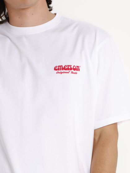 EMERSON PIZZA ΑΝΔΡΙΚΟ ΚΟΝΤΟΜΑΝΙΚΟ T-SHIRT