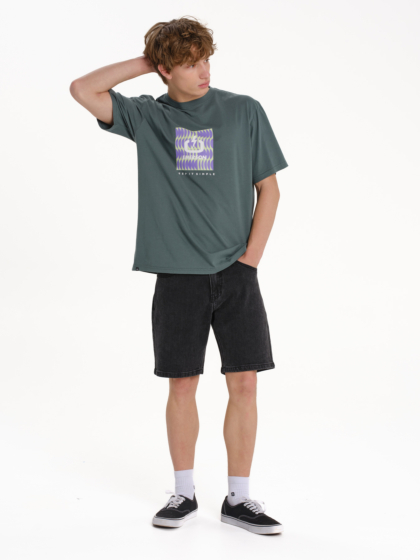 EMERSON LOGO ΑΝΔΡΙΚΟ ΚΟΝΤΟΜΑΝΙΚΟ T-SHIRT