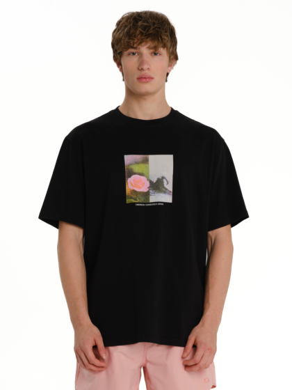 EMERSON ROSE AND WAVE ΑΝΔΡΙΚΟ ΚΟΝΤΟΜΑΝΙΚΟ T-SHIRT
