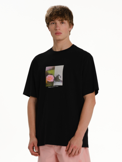 EMERSON ROSE AND WAVE ΑΝΔΡΙΚΟ ΚΟΝΤΟΜΑΝΙΚΟ T-SHIRT