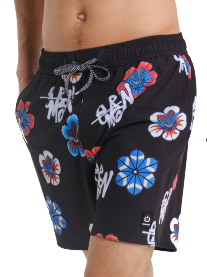 EMERSON ΑΝΔΡΙΚΟ ΑΝΑΚΥΚΛΩΜΕΝΟ ΕΜΠΡΙΜΕ BOARDSHORTS 45.5cm