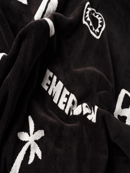 EMERSON TROPICAL PATTERN BEACH TOWEL