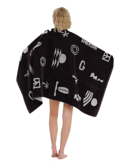 EMERSON TROPICAL PATTERN BEACH TOWEL