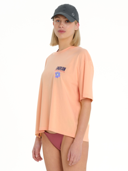 EMERSON WOMEN'S SHORT BOXY SLEEVE T-SHIRT