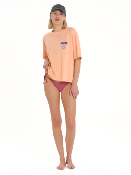 EMERSON WOMEN'S SHORT BOXY SLEEVE T-SHIRT