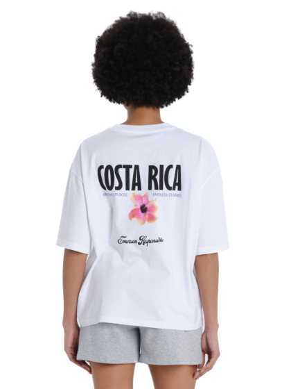 EMERSON ΓΥΝΑΙΚΕΙΟ BOXY ΚΟΝΤΟΜΑΝΙΚΟ T-SHIRT