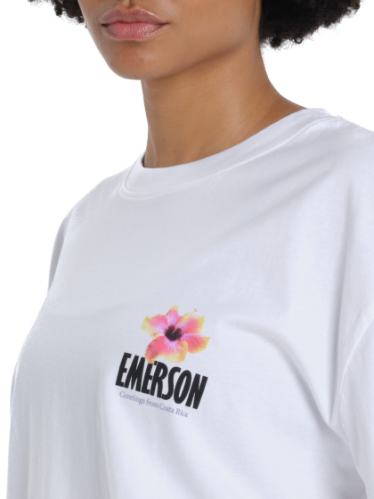 EMERSON ΓΥΝΑΙΚΕΙΟ BOXY ΚΟΝΤΟΜΑΝΙΚΟ T-SHIRT