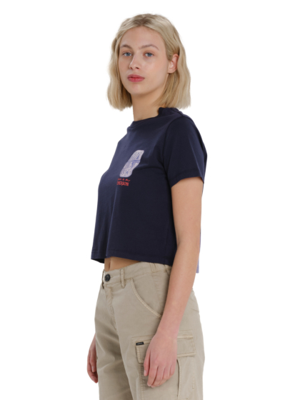 EMERSON SARDINE ΓΥΝΑΙΚΕΙΟ BOXY CROP ΚΟΝΤΟΜΑΝΙΚΟ TOP