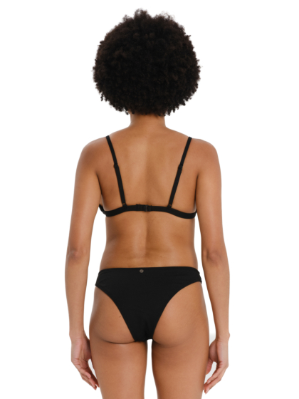 EMERSON FIXED TRIANGLE WOMEN'S RIB BIKINI SET