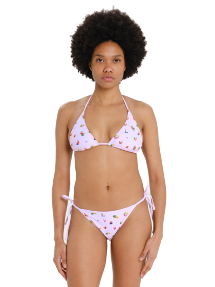 EMERSON PRINTED TRIANGLE WOMEN'S BIKINI SET