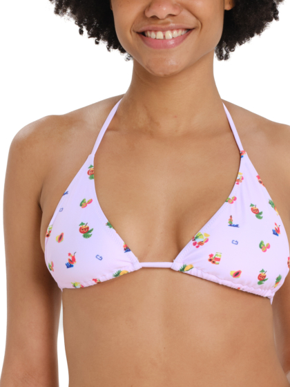 EMERSON PRINTED TRIANGLE WOMEN'S BIKINI SET