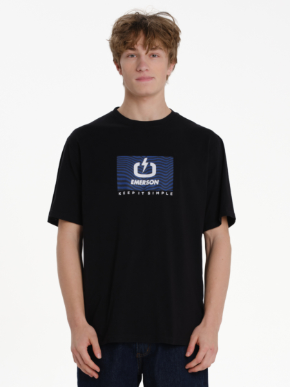 EMERSON LOGO ΑΝΔΡΙΚΟ ΚΟΝΤΟΜΑΝΙΚΟ T-SHIRT