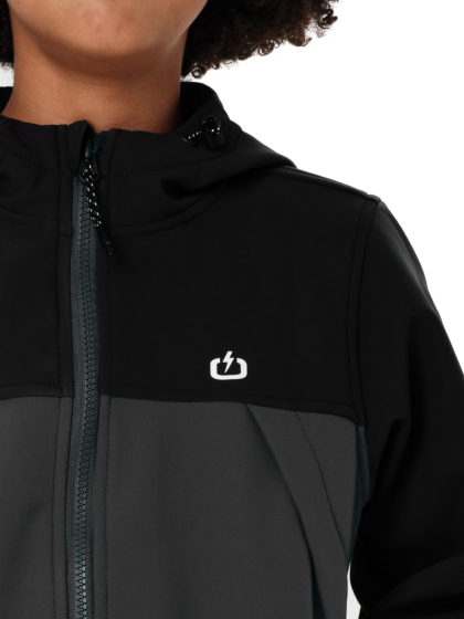EMERSON KIDS HOODED BONDED JACKET