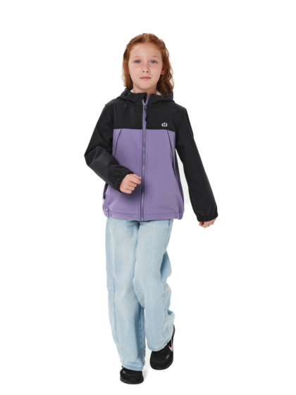 EMERSON KIDS HOODED BONDED JACKET