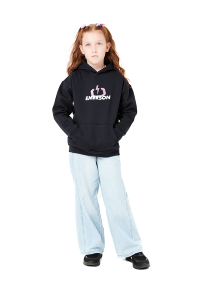 EMERSON KIDS CLASSIC LOGO PULLOVER HOODIE