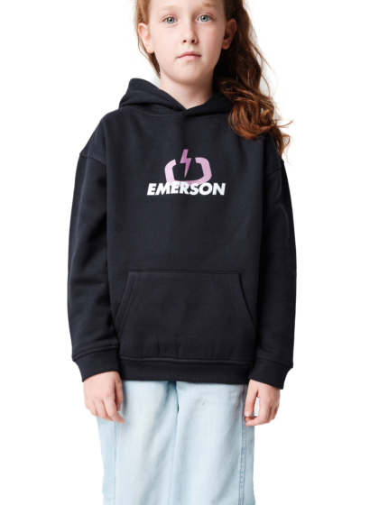 EMERSON KIDS CLASSIC LOGO PULLOVER HOODIE