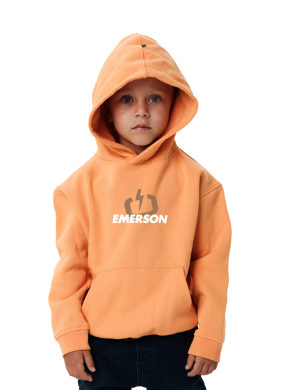 EMERSON KIDS CLASSIC LOGO PULLOVER HOODIE
