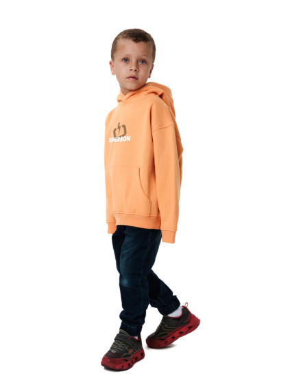 EMERSON KIDS CLASSIC LOGO PULLOVER HOODIE