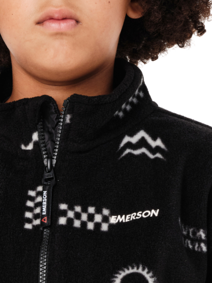 EMERSON KIDS FULL ZIP FLEECE