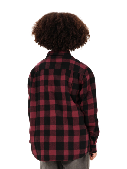 EMERSON KIDS CHECKERED FLANNEL SHIRT
