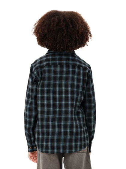 EMERSON KIDS CHECKERED FLANNEL SHIRT