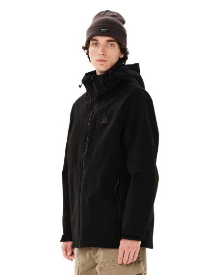 EMERSON MEN'S JACKET WITH DETACHABLE HOOD