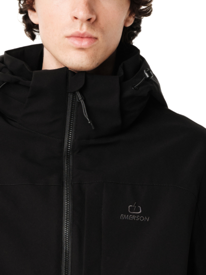 EMERSON MEN'S JACKET WITH DETACHABLE HOOD