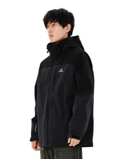 EMERSON MEN'S JACKET WITH DETACHABLE HOOD