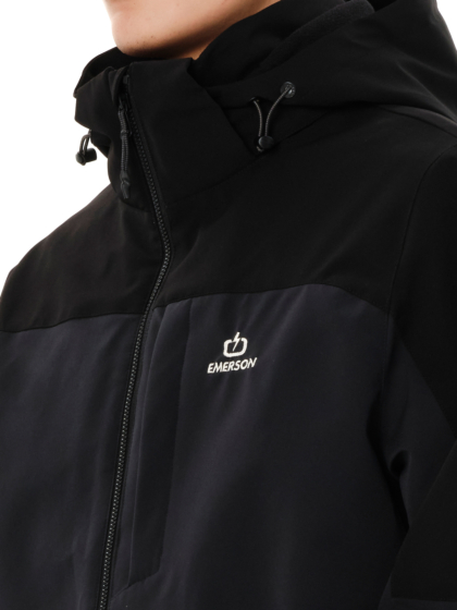 EMERSON MEN'S JACKET WITH DETACHABLE HOOD