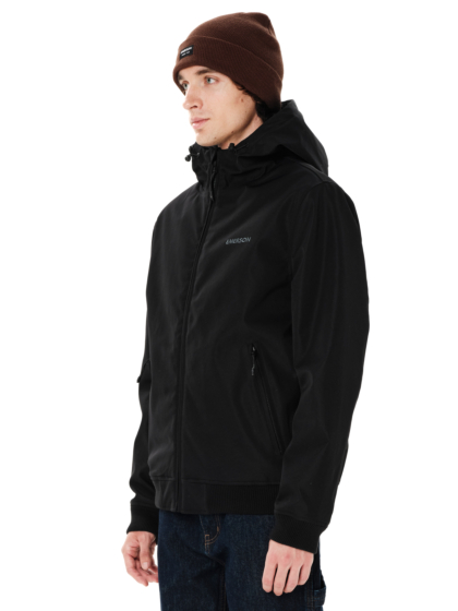 EMERSON MEN'S HOODED BOMBER JACKET