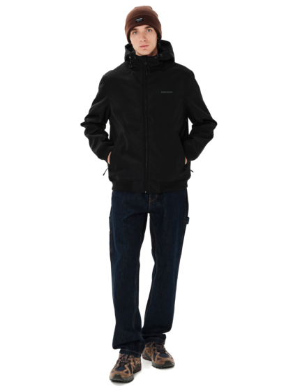 EMERSON MEN'S HOODED BOMBER JACKET