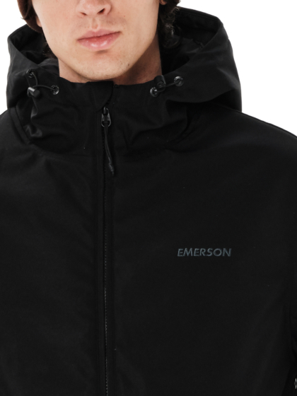 EMERSON MEN'S HOODED BOMBER JACKET