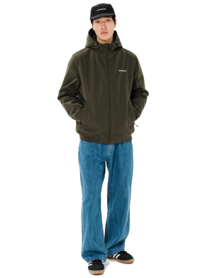 EMERSON MEN'S HOODED BOMBER JACKET