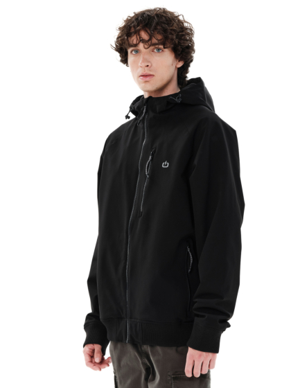 EMERSON MEN'S HOODED BOMBER JACKET
