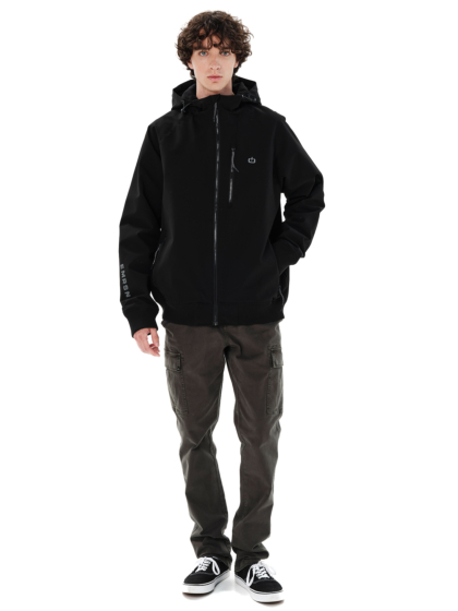 EMERSON MEN'S HOODED BOMBER JACKET
