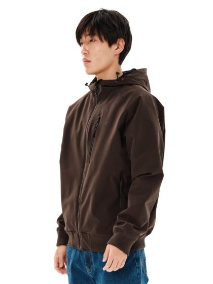 EMERSON MEN'S HOODED BOMBER JACKET