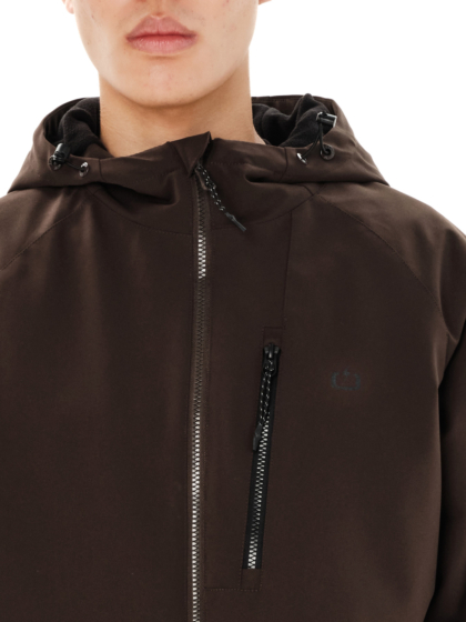 EMERSON MEN'S HOODED BOMBER JACKET