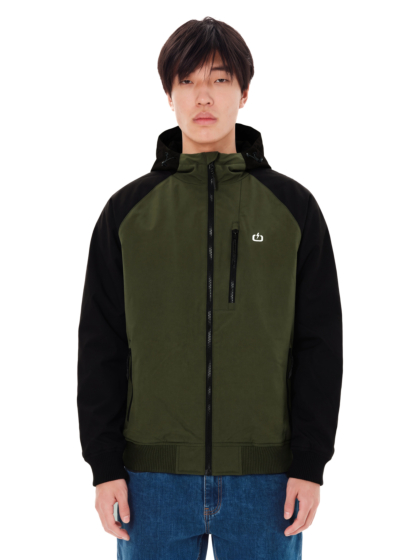 EMERSON MEN'S HOODED BOMBER JACKET