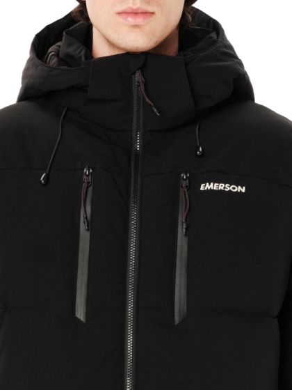 EMERSON MEN'S PUFFER JACKET WITH DETACHABLE HOOD