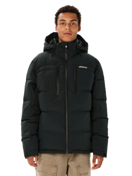EMERSON MEN'S PUFFER JACKET WITH DETACHABLE HOOD
