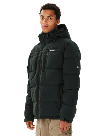 EMERSON MEN'S PUFFER JACKET WITH DETACHABLE HOOD