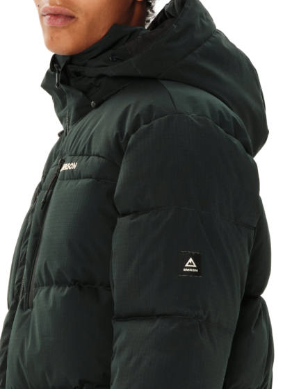 EMERSON MEN'S PUFFER JACKET WITH DETACHABLE HOOD
