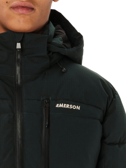 EMERSON MEN'S PUFFER JACKET WITH DETACHABLE HOOD