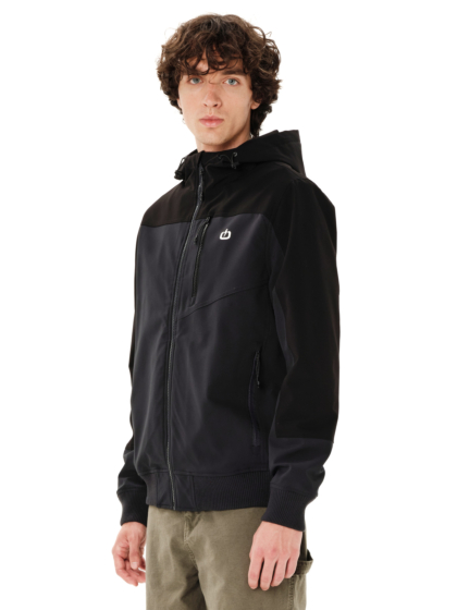 EMERSON MEN'S HOODED BOMBER JACKET